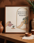 Demain - Affiche illustrée