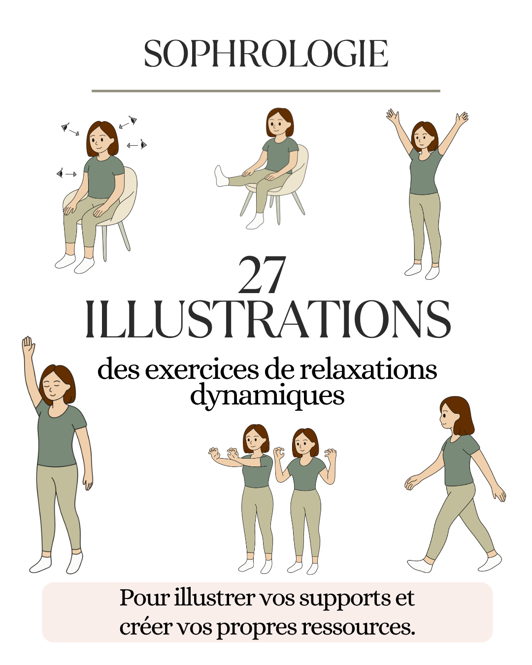 27 illustrations des relaxations dynamiques