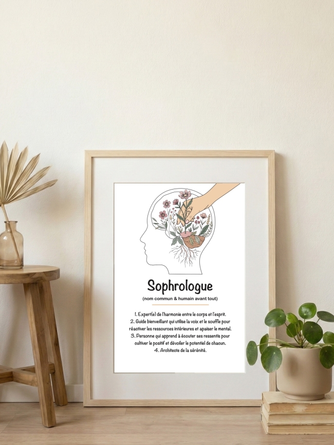 Pack deco cabinet de sophrologie - 3 affiches imprimables 