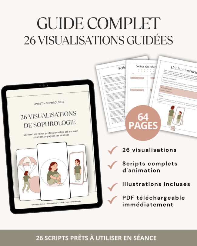 Guide complet des 26 visualisations guidées de sophrologie